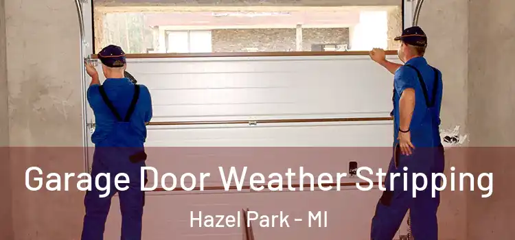  Garage Door Weather Stripping Hazel Park - MI